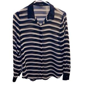 Ann Taylor sheer blouse